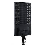 Прямокутна LED-лампа з пультом (48×29см), від мережі, RL-24 / Відеосвітло / Світло для відео / Лампа для зйомки, фото 5