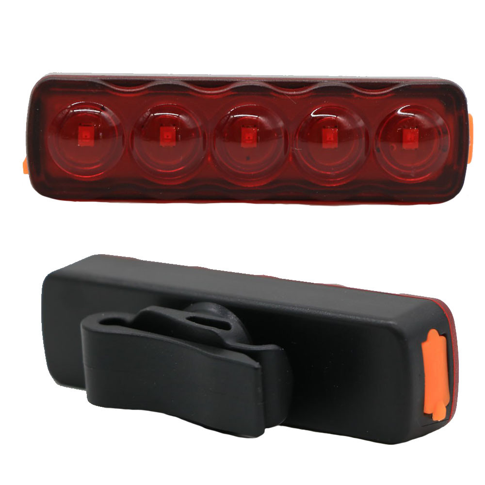 Велоліхтар вологостійкий, від USB, XFL-101-5LED / Ліхтарик на велосипед / Ліхтарик для велосипеда / Велофара