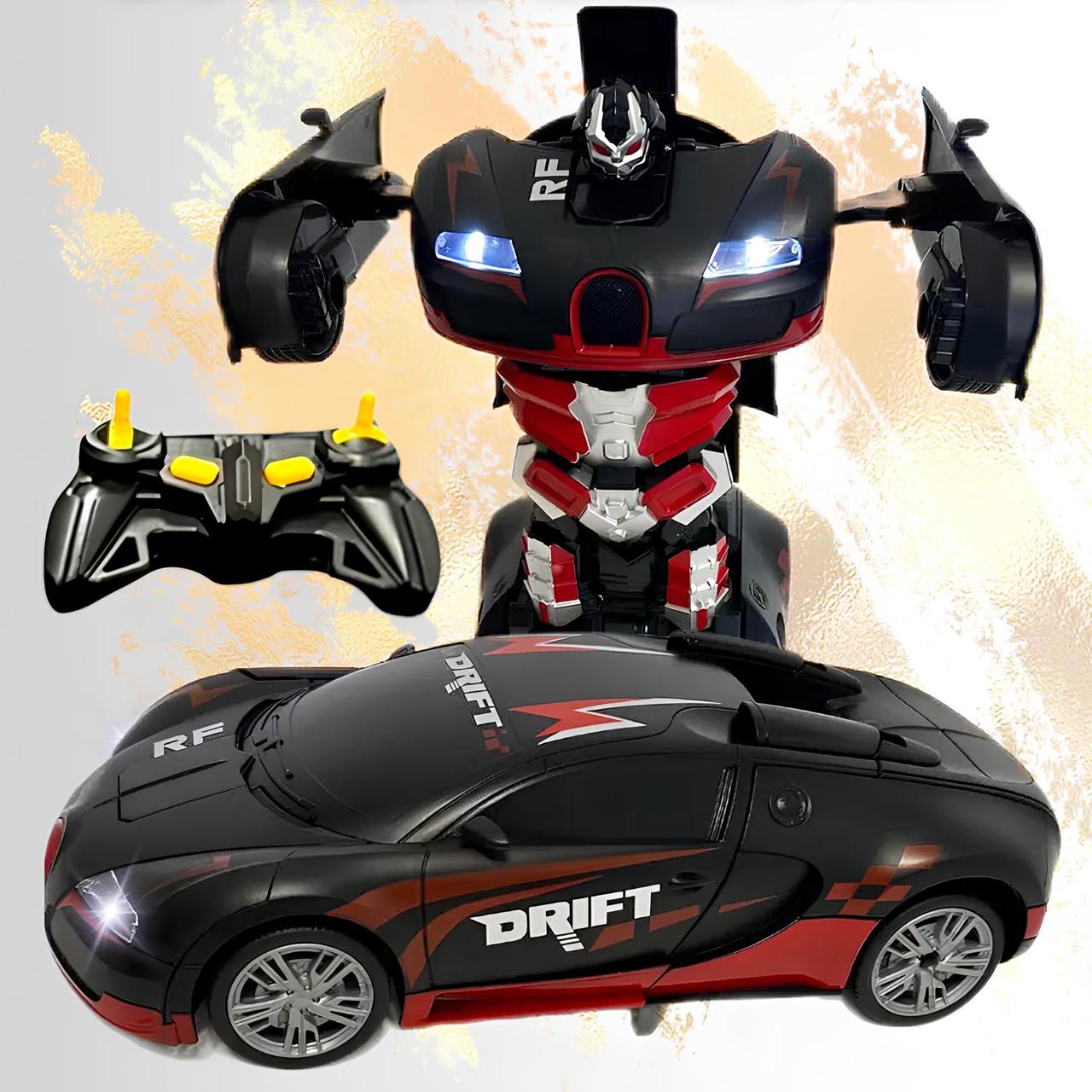 Машинка-трансформер з пультом Bugatti 922-1 / Машинка на пульті управління / Дитяча машинка-іграшка, фото 1