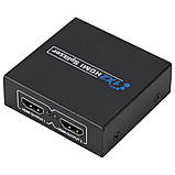 HDMI розгалужувач на 2 порти, 1080P / Двонаправлений HDMI спліттер / Активний HDMI комутатор, фото 5