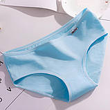 Набір трусів-сліпів М(30×18см) 5 шт / Труси підліткові для дівчаток / Труси для підлітка / Труси дівчачі, фото 6