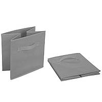 Органайзер для зберігання речей 28x26x26см, 1шт, Storage box AND XL-982 / Складні коробки для зберігання одягу