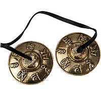 Каратали або тибетські дзвіночки діаметр 6,5 см жовті (А5062)