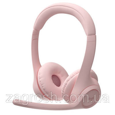 Promo Ціна! Навушники Logitech Zone 300 Bluetooth Rose (981-001412) - тільки на ZaGrosh.com.ua