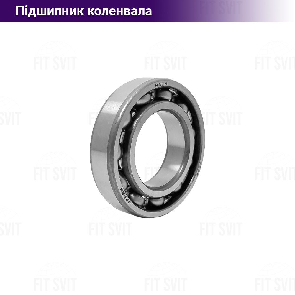 Підшипник коленвалу 6006 Suzuki Lets 30х55х13 Японія