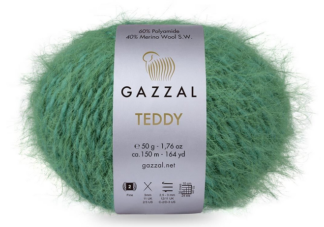 Teddy Gazzal-6559 зелений, фото 1