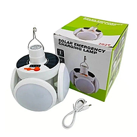 Лампа акумуляторна кемпінгова JG Solar Emergency Charging Lamp 2029 (7693)