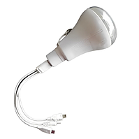 Лампа акумуляторна CL 028 Max з акумулятором і сонячною панеллю 8423