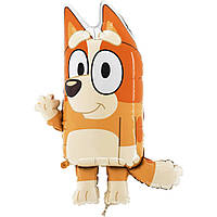 Фольгована кулька велика фігура  Бінго Блуї Bluey 89*69 Grabo в упаковці