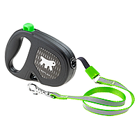 Повідець-рулетка для собак зі стрічкою Ferplast Flippy One Reflex Tape (Ферпласт Фліппі Ван Рефлекс)