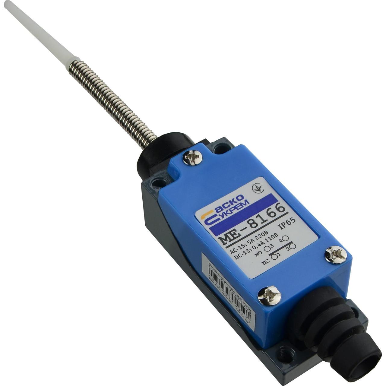 Кінцевий вимикач АСКО-УКРЕМ MЕ-8166 1NO+1NC (A0050030008), фото 1