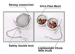 Ситечка для заварювання чаю Заварник круглий