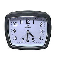 Кварцовий будильник прямокутний Abeer 8091Gro