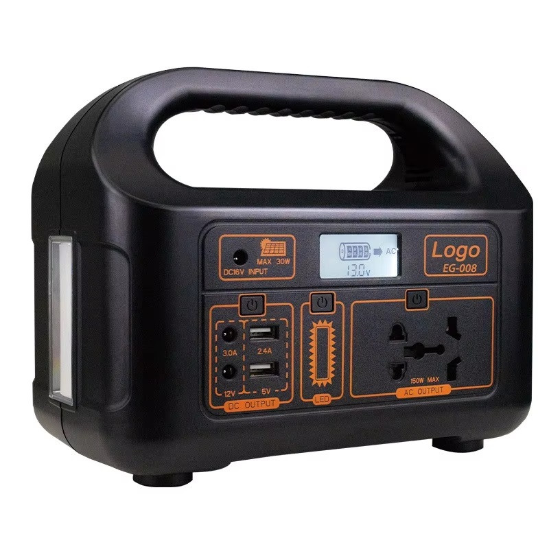 Портативна зарядна станція EG-008pb 153.6Wh 150W 220V