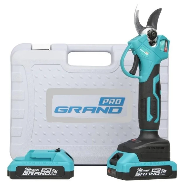 Акумуляторний секатор Grand CA-20BL (20 V, 2 А/год)®