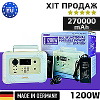 Зарядна станція 270000mAh Remax RPP-568 Портативна електростанція 1200 W Потужна зарядна станція для підключення електроприладів