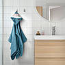 Дитячий рушник з капюшоном IKEA BLÅVINGAD 70x140 см Синій 905.284.41, фото 5