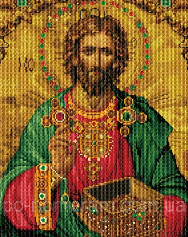 Картина мозаїка НікіТошка Святий покровитель (GJ6422NEW) 40 х 50 см (На підрамнику), фото 1