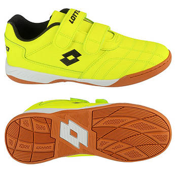 Футзалки дитячі Lotto Pacer T жовті 2600110T-2411, Неоновий, Розмір (EU) — 37