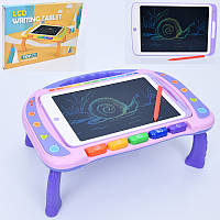 LCD планшет для малювання H014, 2в1 (стіл) 36-24-12 см, 10 дюймів, кольорової, на батарейках