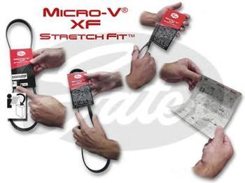Приводний ремінь на БМВ Е46 (Bmw E46, E60, E61, X3, X5 E53, E70, E90, E92, E93) Gates 4PK836SF