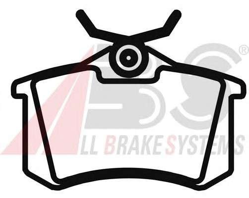 Гальмівні колодки на Фольксваген Пассат Б5 (Volkswagen Passat b5) 1996-- ->2005 A.b.s. 366231