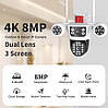 IP Wi-Fi камера PTZ-3L-V88-WF 2 незалежні об'єктиви 4MPx+4MPx (V380Pro), фото 2