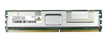 Модуль пам'яті для сервера Qimonda HYS72T256420HFD-3S-B 2GB PC2-5300F DDR2-667MHz ECC Fully Buffered CL5 240-Pin БВ