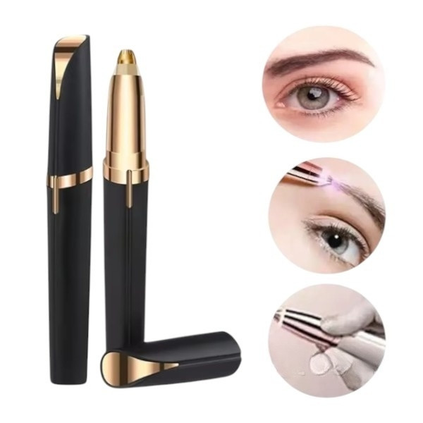 Епілятор-триммер для брів Flawless Brows Чорний, фото 1