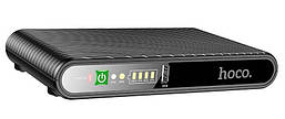 Джерело автономного живлення Hoco DB63 Portable DC UPS 5V/9V/12V 10000 mAh Black