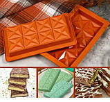 Форма силіконова для шоколаду Дубайський шоколад 3, фото 3