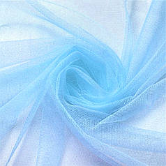 Фатин блакитний м'який (3м*1м)