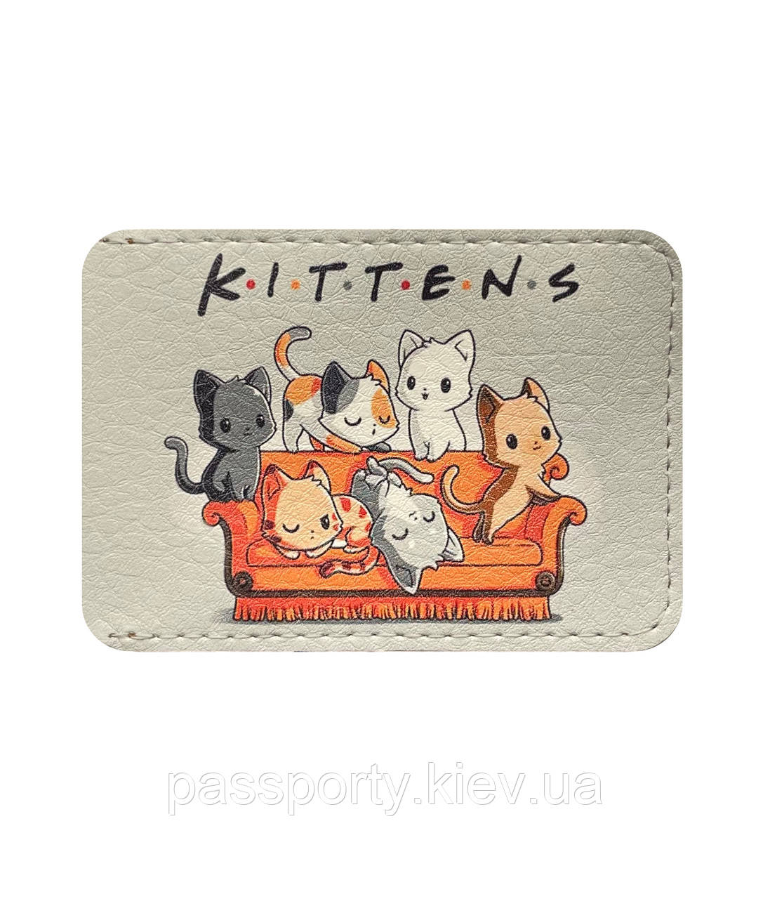 Обкладинка на паспорт Kittens, фото 1