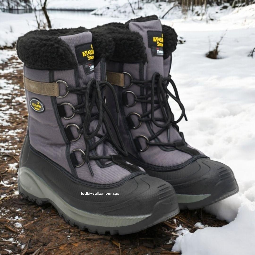 Черевики зимові Norfin Snow Gray -20°