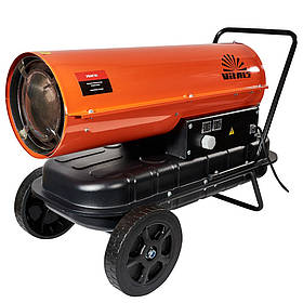 Дизельний обігрівач прямого типу, потужність 30 кВт, витрата палива 2,4 л/год, для великих приміщень, Vitals DH-303
