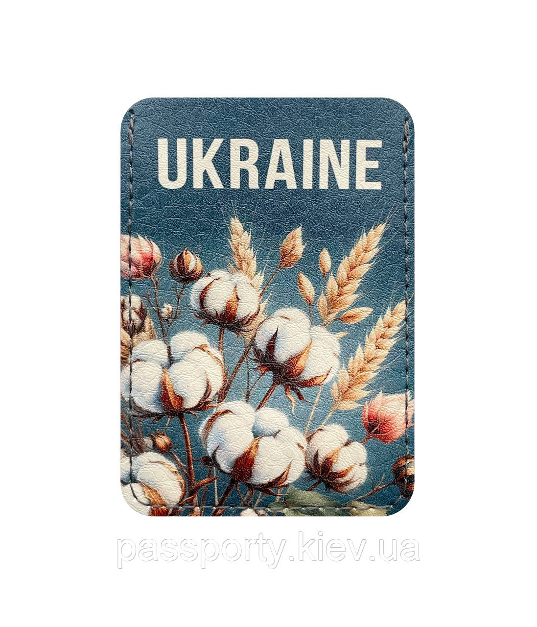 Обкладинка на пластиковий паспорт Бавовна