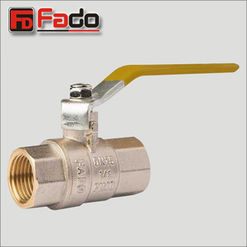 Кран кульовий Fado 1/2" ВВ газовий (ручка)