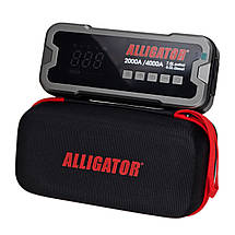 Бустер пуско-зарядний пристрій для АКБ та компресор ALLIGATOR Jump Starter JS850, фото 5