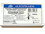 Шпатель терапевтичний дерев'яний Alexpharm No100, фото 3