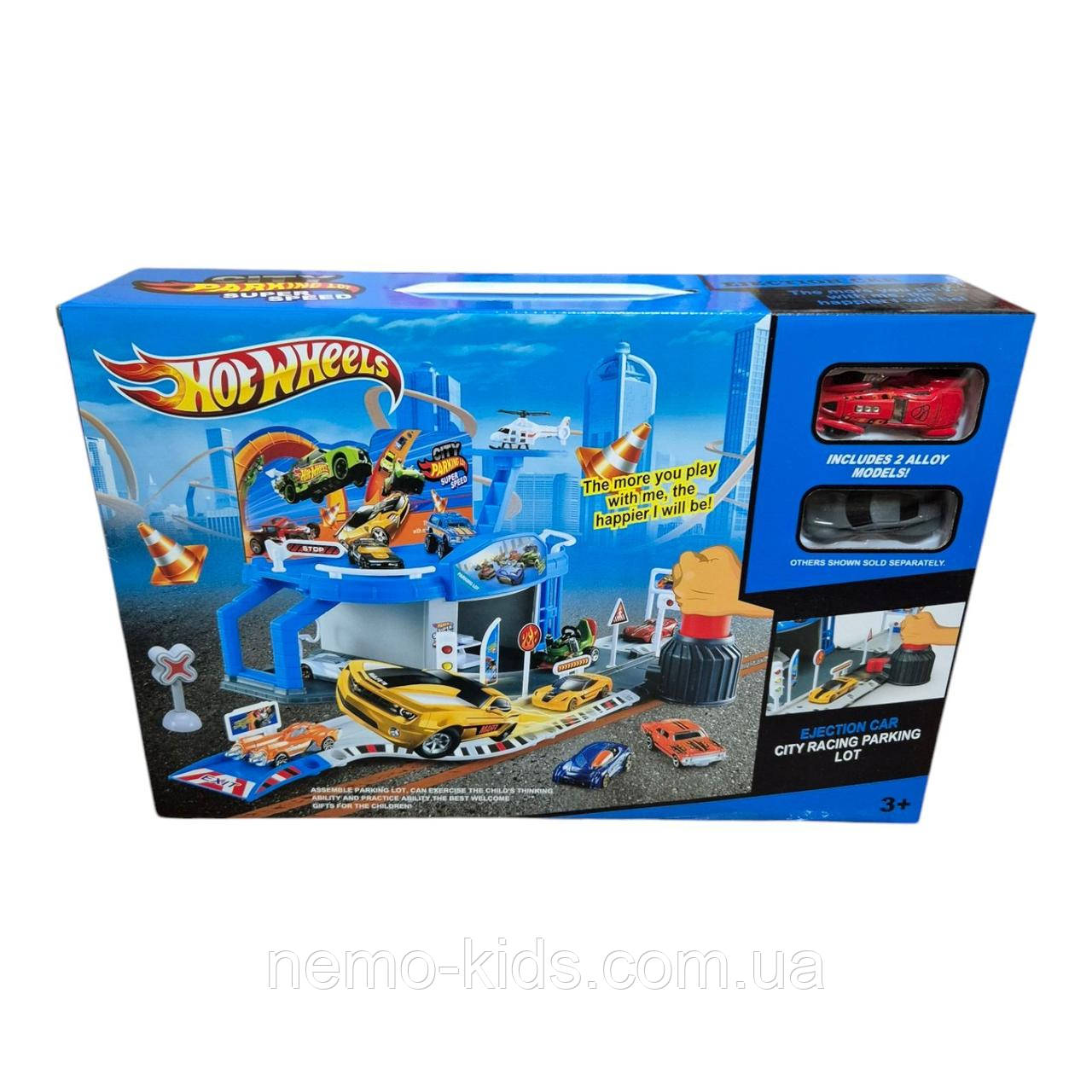 Паркінг, паркінг гараж із машинками, фото 1