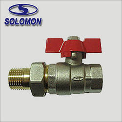 Кран кульовий з американкою PN40 1/2" Solomon (прямий)