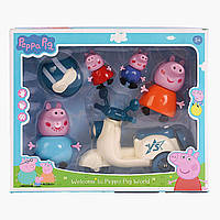 Свинка Пеппа Peppa Pepa pig ігрові набори, Ігрові фігурки peppa pig