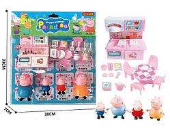 Набори фігурок Свинка Peppa Peppa Пеппа і друзі, Фігурки свинка пеппа