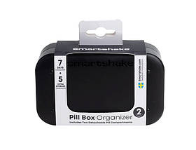 Таблетниця Smartshake Pillbox Organiser 2-pack Black