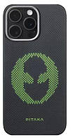 Чохол Pitaka Tactile Woven Case для iPhone 16 Pro Max Aries Alien