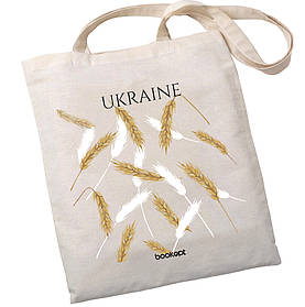 Екошопер BookOpt BK4007 Ukraine (Колоски) бежевий