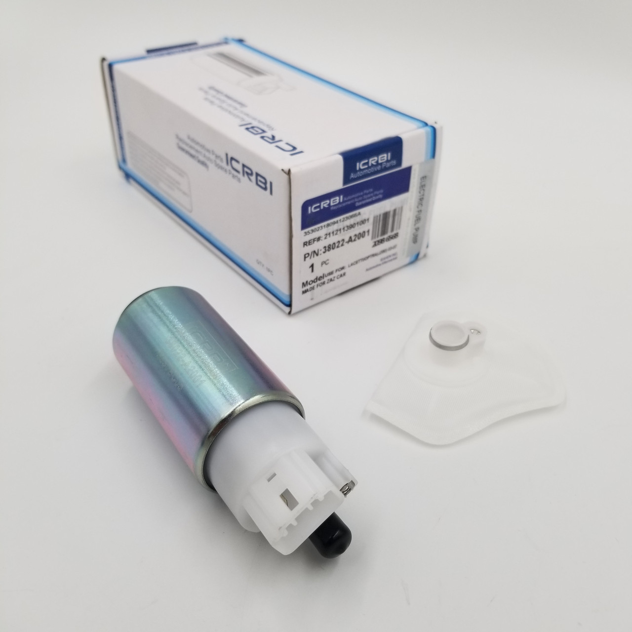 Насос паливний Ланос, Сенс, ВАЗ 2110 (нового зразка + сітка) CRB Корея 38022-A2001