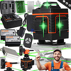 Лазерний рівень-нівелір 16-лінійний на 360 градусів Bigstren 18763