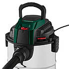 Пилосос Parkside PWD 25 B3 для сухого та вологого прибирання з набором насадок 25 л 1400 Вт Німеччина, фото 5