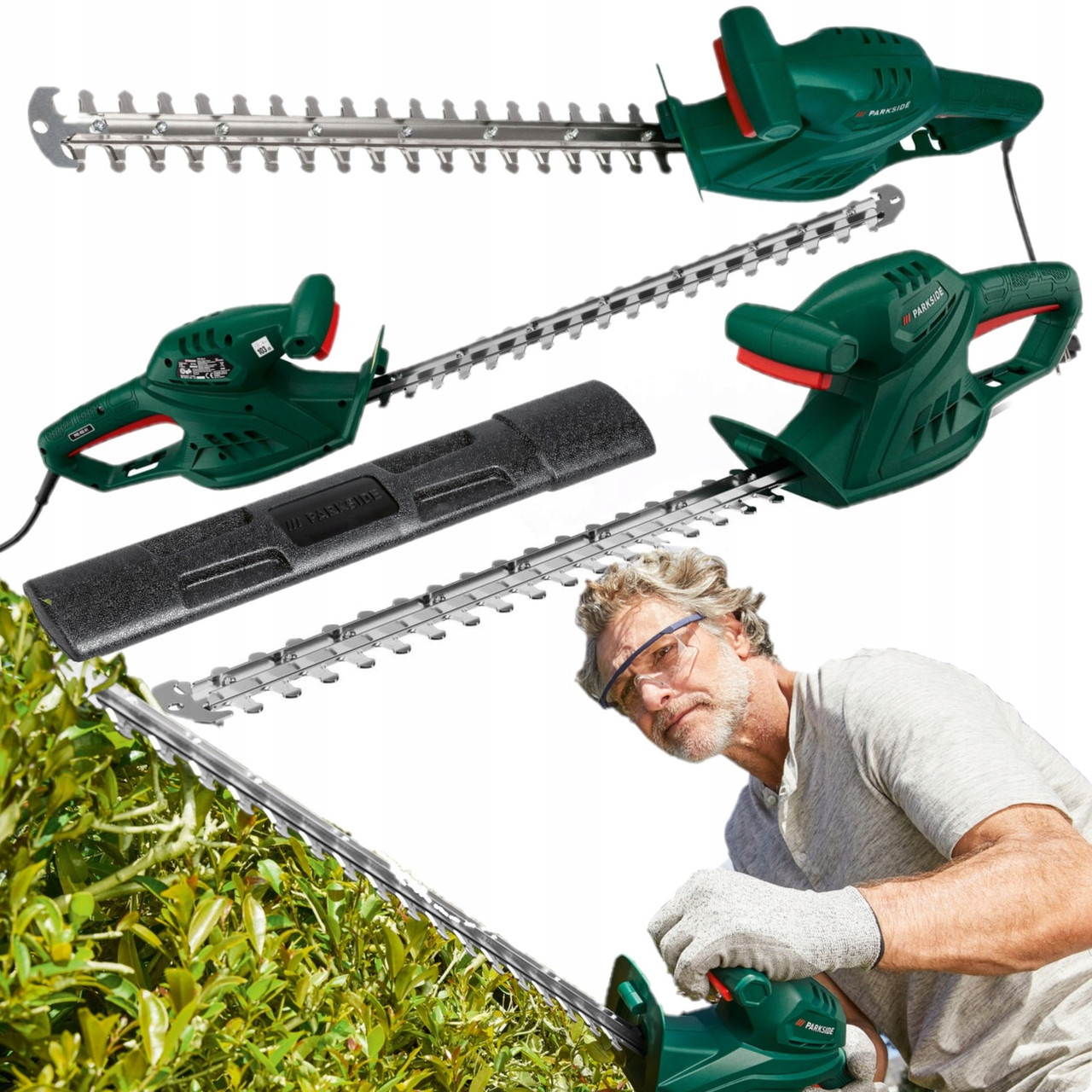 Електричний кущоріз Parkside PHS 450 A1 450 Вт Німеччина, фото 1